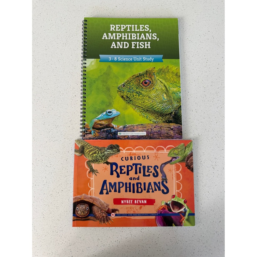 The Good and the Beautiful Reptiles Amphibians and Fish Science Unit Study Set